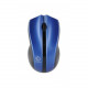 Rebeltec Galaxy bezvadu spēļu pele ar 1600 DPI USB zila/melna