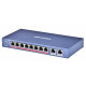 Hikvision Digital Technology DS-3E0310HP-E tīkla slēdzis Nepārvaldīts Fast Ethernet (10/100) Power over Ethernet (PoE) Blue