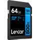 LEXAR PROFESSIONAL 800X SDXC UHS-I KARTES, C10 V10 U1, R120/45MB 64GB