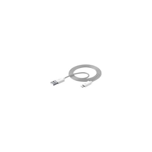 CELLULARLINE USB-A zibens kabelis BALTS