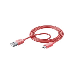 CELLULARLINE USB-A–USB-C kabelis ROZĀ