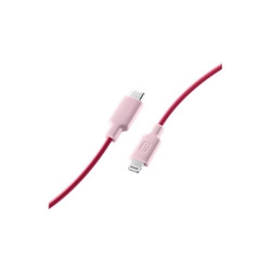 CELLULARLINE USB-C Lightning Cable rozā krāsā