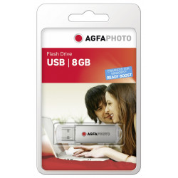 AgfaPhoto USB 2.0 sudraba 8GB