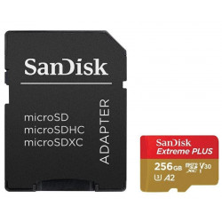 SanDisk Extreme MicroSDXC atmiņas karte 256 GB