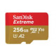 SanDisk Extreme MicroSDXC atmiņas karte 256 GB
