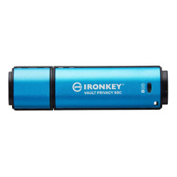 Kingston IronKey Vault Privacy 50C 8GB USB-C 256bit AES šifrēts