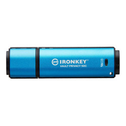 Kingston IronKey Vault Privacy 50C 16GB USB-C 256bit AES Encrypted