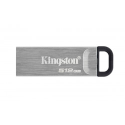Kingston Technology DataTraveler Kyson USB zibatmiņas disks 512 GB USB A tips 3.2 Gen 1 (3.1 Gen 1) Sudrabs