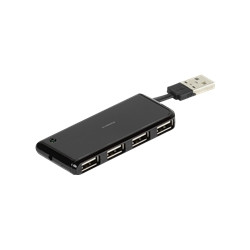 VIVANCO USB 2.0 centrmezgls, 4 portu pasīvs