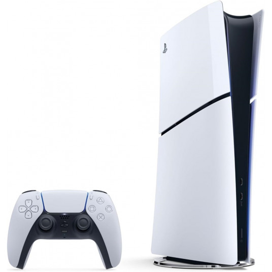 Konsole Sony PlayStation 5 Digital Slim Edition 1TB SSD Wi-Fi Melns, Balts