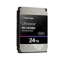 Diska serveris HDD Western Digital Ultrastar HC580 WUH722424ALE6L4 (24 TB; 3,5 collas; SATA)