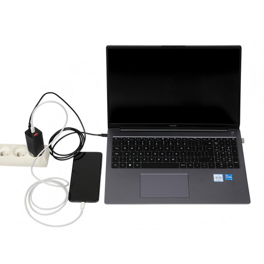 iBOX C-65 Black, GaN 65W universāls lādētājs