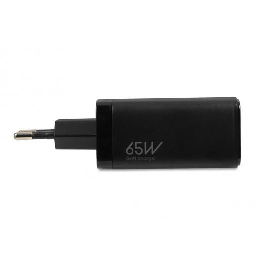 iBOX C-65 Black, GaN 65W universāls lādētājs