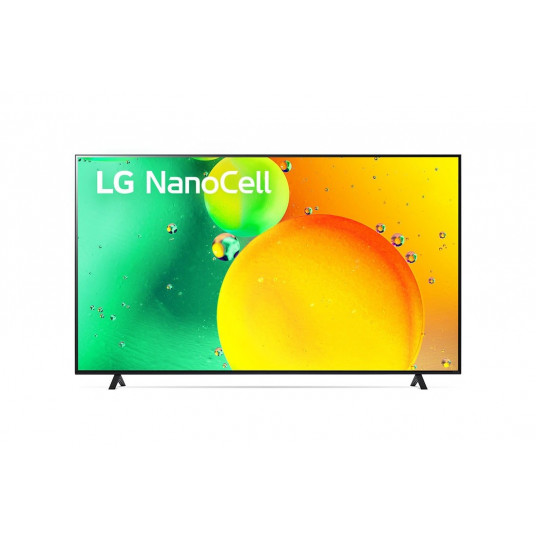 LG 86NANO753QA televizors 2,18 m (86 collas) 4K Ultra HD viedtelevizors Wi-Fi melns