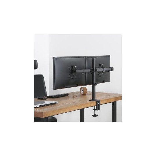 Maclean MC-884 monitora turētājs vai statīvs 81,3 cm (32") melns galds
