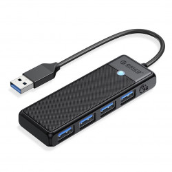 Orico Hub USB-A 4 ports USB-A 3.0 5Gbps czarny
