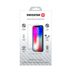 Swissten Ultra Slim rūdīta stikla Premium 9H ekrāna aizsargs Apple iPhone 14