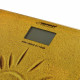 Esperanza EBS006 personīgie svari Elektroniskie vannas istabas svari Kvadrāts Brūngani dzeltens