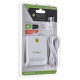 Techly kompaktais viedkaršu lasītājs/rakstītājs USB2.0 balts I-CARD CAM-USB2TY viedkaršu lasītājs Iekšējais balts