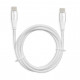 iBOX IKUTC USB-C kabelis 60W 2m Balts
