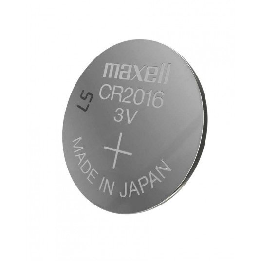 Maxell 18586100 mājsaimniecības baterijas vienreizējās lietošanas akumulators CR2016 cinka mangāna dioksīds (Zn/MnO2)