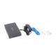 Gembird EE3-U3S-3 atmiņas diska korpuss HDD korpuss melns 3,5"