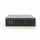 Gembird EE3-U3S-3 atmiņas diska korpuss HDD korpuss melns 3,5"
