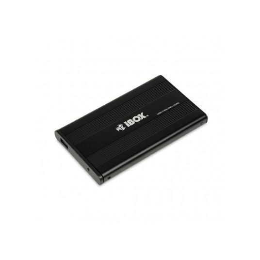 iBox HD-01 HDD korpuss, melns 2,5 collu