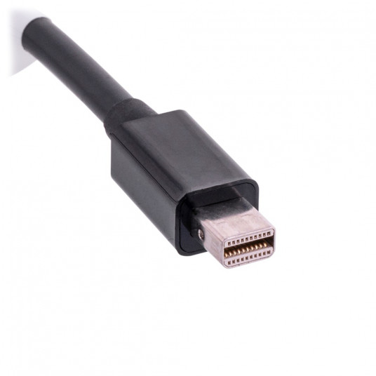 Lanberg AD-0006-BK video kabeļa adapteris 0,2 m VGA (D-Sub) Mini DisplayPort melns
