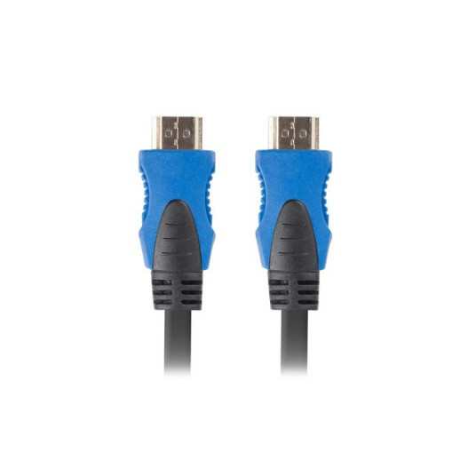 Lanberg CA-HDMI-20CU-0018-BK HDMI kabelis 1,8 m HDMI tips A (standarta) Melns