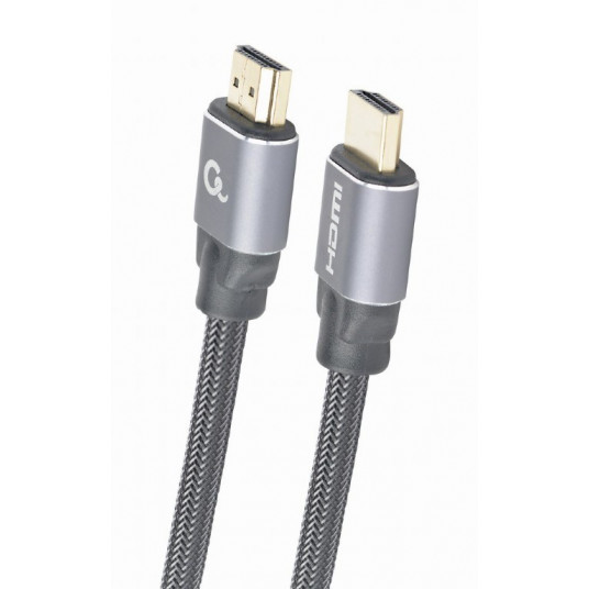 Gembird CCBP-HDMI-1M HDMI kabelis HDMI tips A (standarta) Pelēks