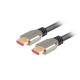 Lanberg CA-HDMI-30CU-0018-BK kabelis HDMI 1,8 m HDMI A tips (standarta) 8K 60 Hz