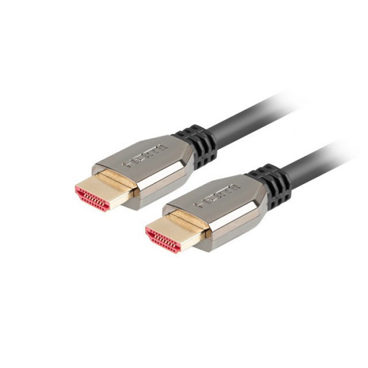 Lanberg CA-HDMI-30CU-0018-BK kabelis HDMI 1,8 m HDMI A tips (standarta) 8K 60 Hz