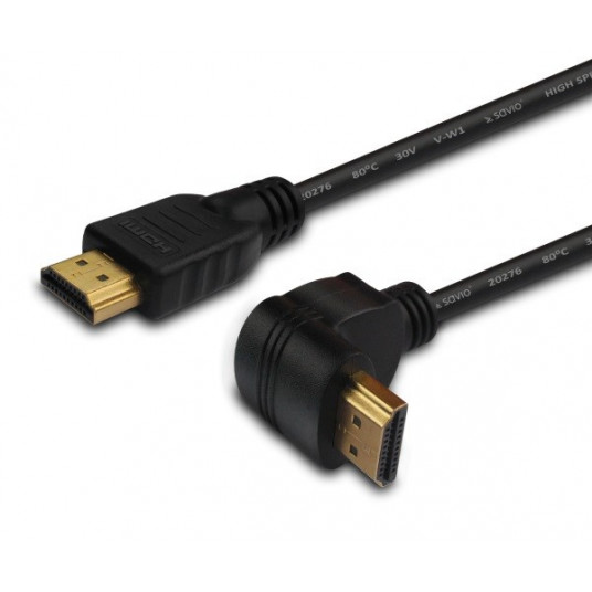 Savio CL-04 HDMI kabelis 1,5 m HDMI tips A (standarta) Melns
