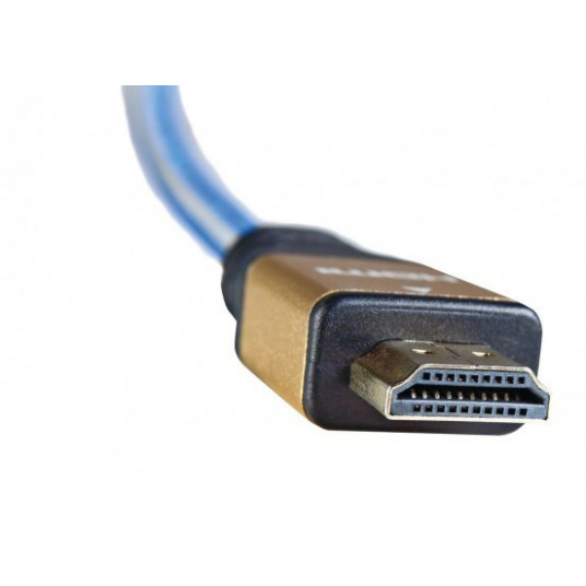 iBox ITVFHD04 HDMI kabelis 1,5 m HDMI tips A (standarta) Melns, Zils, Zelts