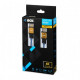 iBox ITVFHD04 HDMI kabelis 1,5 m HDMI tips A (standarta) Melns, Zils, Zelts