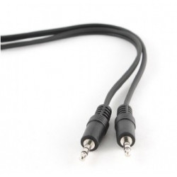 Gembird 1,2 m, 3,5 mm/3,5 mm, M/M audio kabelis 1,2 m, melns