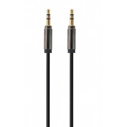 Gembird CCAP-444-6 audio kabelis 1,8 m 3,5 mm melns