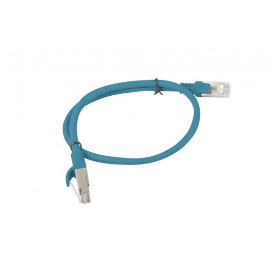 Lanberg PCU5-10CC-0050-B tīkla kabelis Zils 0,5 m Cat5e U/UTP (UTP)