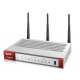 Zyxel USG20W-VPN-EU0101F bezvadu maršrutētājs Gigabit Ethernet divjoslu (2,4 GHz / 5 GHz) pelēks, sarkans