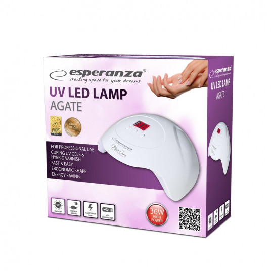 Esperanza EBN010 nagu lakas žāvētājs UV + LED 36W
