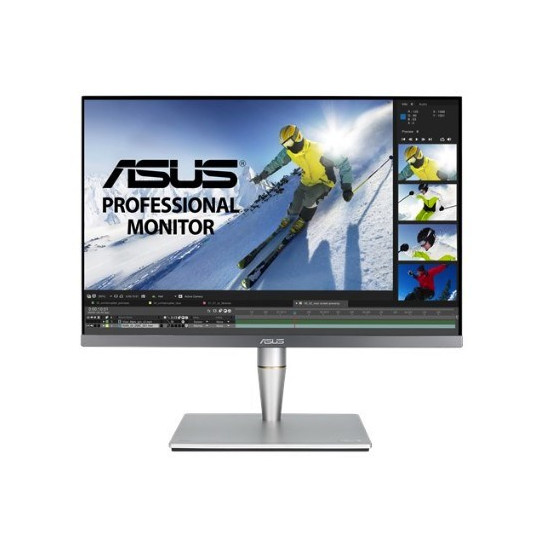 ASUS ProArt PA24AC 61,2 cm (24,1 collas) 1920 x 1200 pikseļi WUXGA LED sudraba krāsā