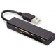 Ednet 85241 karšu lasītājs USB 2.0 Black