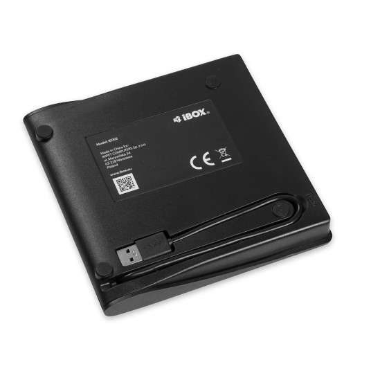 iBox IED02 optiskais diskdzinis DVD-ROM melns