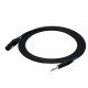 SSQ Cable XZJM2 - Jack mono - XLR sievišķais kabelis, 2 metri