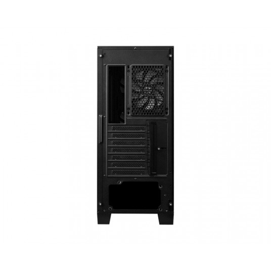 MSI MAG FORGE 320R AIRFLOW datora korpuss "Micro Tower" Melns, Caurspīdīgs