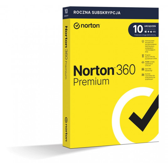NortonLifeLock Norton 360 Premium 1 gads/gadā
