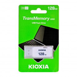 Kioxia TransMemory U202 USB zibatmiņas disks 128 GB USB A tips 2.0 Balts