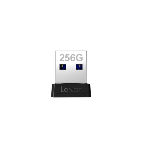 Lexar | Zibatmiņas disks | JumpDrive S47 | 256 GB | USB 3.1 | Melns/Sudrabs