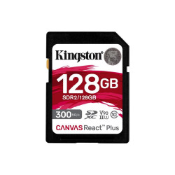 SD karte 128 GB Kingston SDXC React+ 300